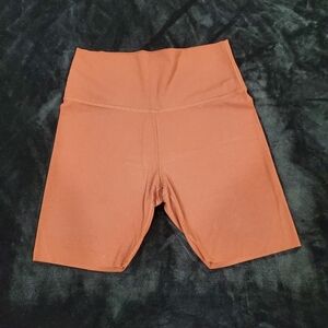 Nike Yoga Women's High-Waisted Brown Shorts